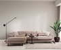 Atelier Del Sofa Sofá Esquinero Left (Chl+3R) - Beige